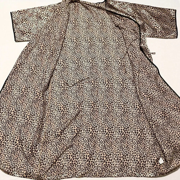 Natori Leopard Print Robe Kimono and Nightgown Womens Size 1X - Picture 12 of 16